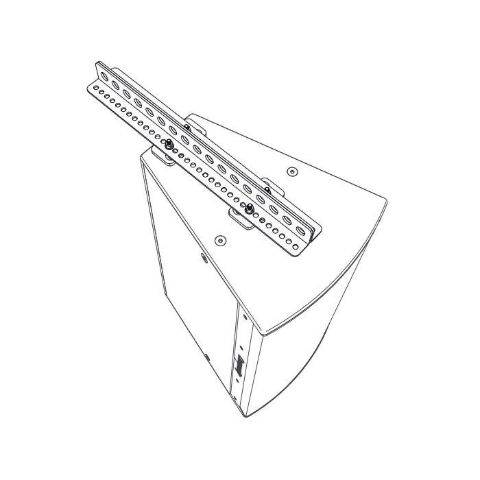 Biamp Community BFR22VW Rail 22’’ (55.88cm), pour suspension verticale d'IP6 / IP8 / IS6 / IS8, blanc