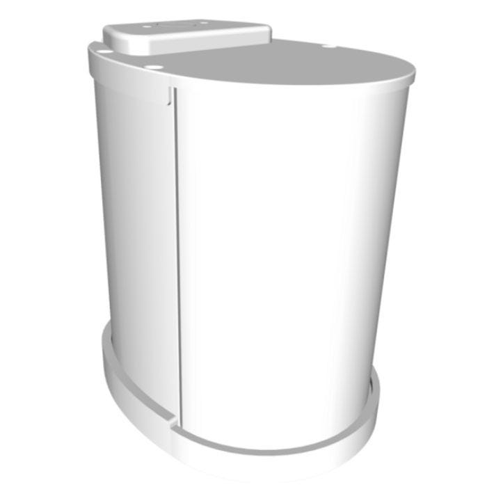 Biamp ENT-750TW Transformateur 750W / 100V, compatible avec ensemble de 1 à 3 colonnes ENT FR / LF, blanc