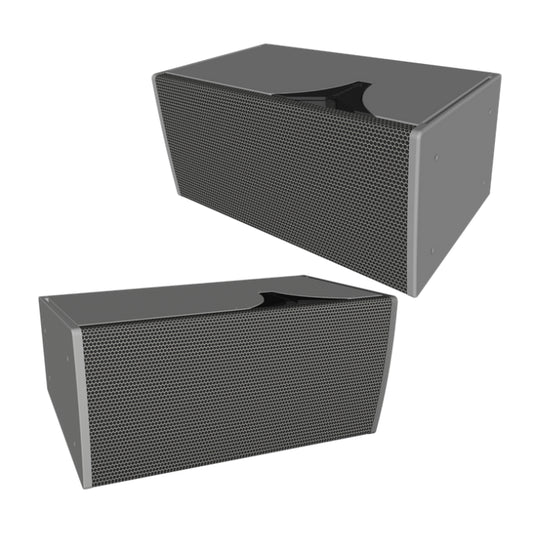 Biamp Community IV6-1122WR / 15 Enceinte pour système line Array H120° / V 15°, LF 1x12’’+ 2x HF 1’’, extérieur, gris