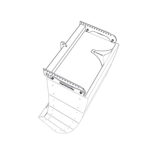 Biamp Community IV6-LAF-PBBW Support Pullback IV6 pour montage enceinte vers le bas, blanc