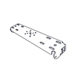 Biamp Community IV6-LAUW Adaptateur pour fixation d'une lyre d'accroche sur IV6-LAF-PB, blanc