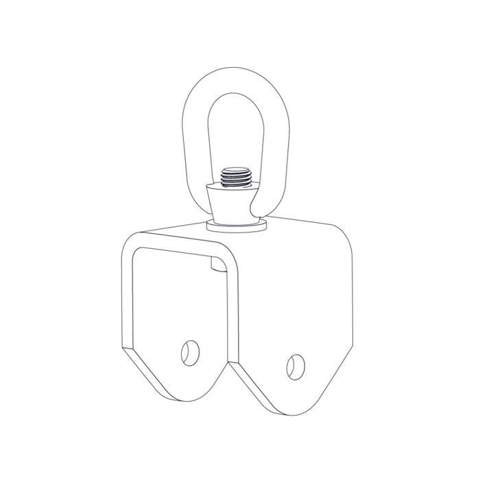 Biamp Community PY1-EN750-1550W Point de levage pour Line array IV6-GP-AF, IV6-SB-AF et LVH-900AF, blanc