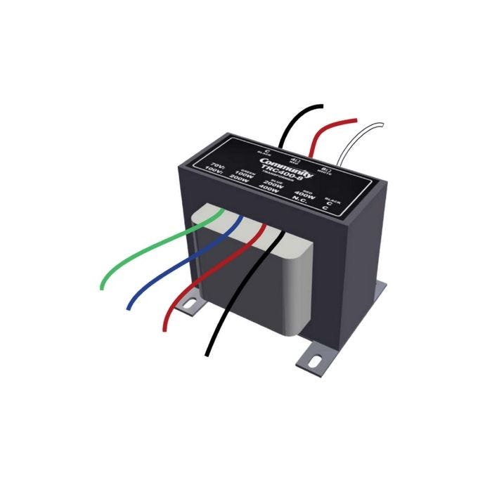 Biamp Community TRC400-8 Transformateur 400W / 100V, 8 Ohms