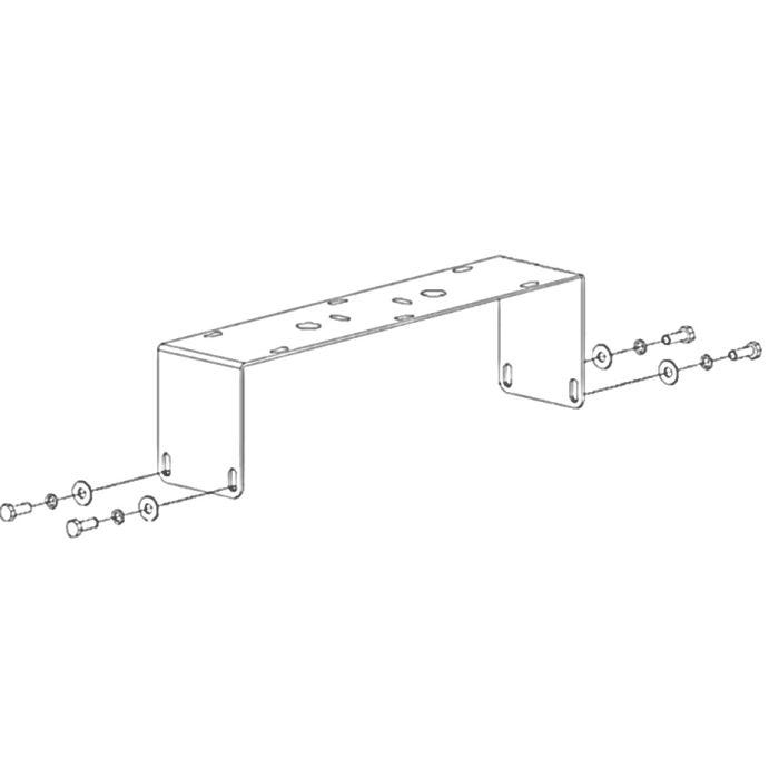Biamp Community VLF-Y208 Lyre d'accroche pour VLF208 (non compatible VLF28LV), noir