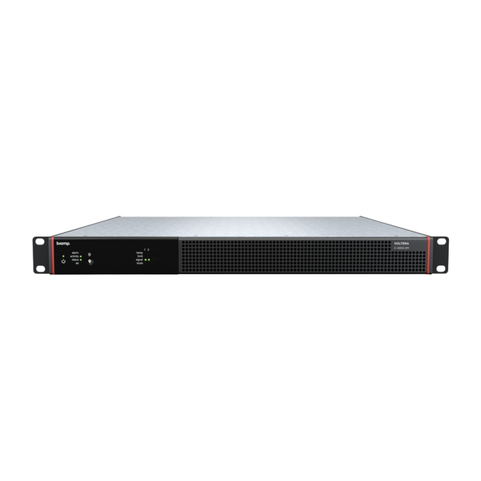 Biamp Audio DSP and Amplified Loudspeaker Controller - 2 channels sharing 4800W with Dante & AVB