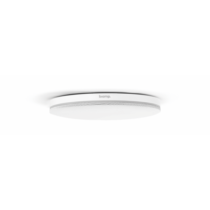 Biamp Expansion Devio UCX Beamtracking ceiling microphone white surface mount