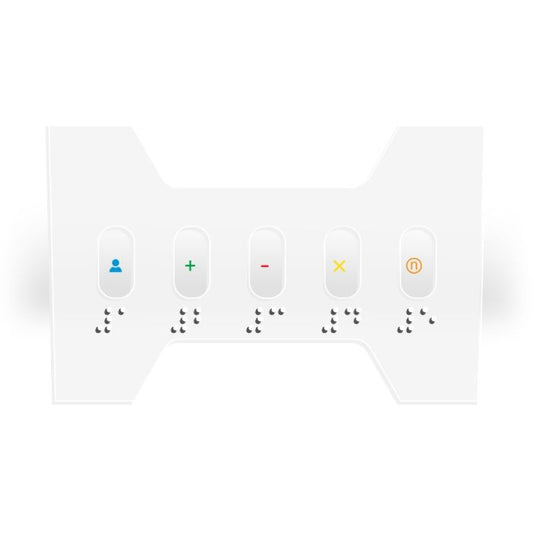 Bosch CSP-D00104 Lot 25 Feuilles Braille pour poste Dicentis DCNM-DVT