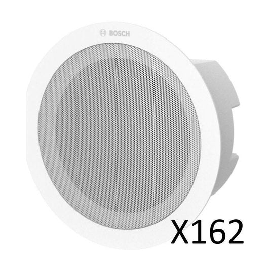Bosch LC9-UC06B Lot de 162 haut-parleurs encastrés 6W blanc avec capot arrière