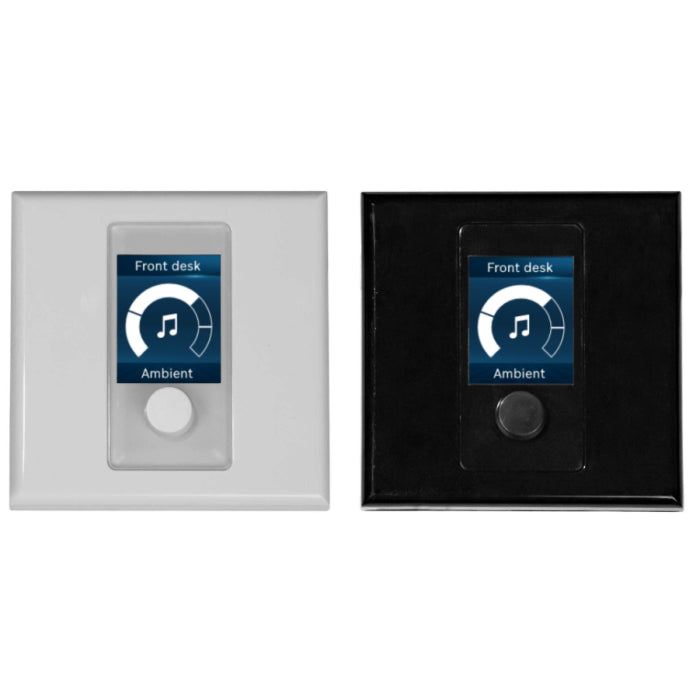 Bosch PRAESENSA PRA-WCP-EU Clavier POE sélection source de musique / volume (cadre blanc / noir)