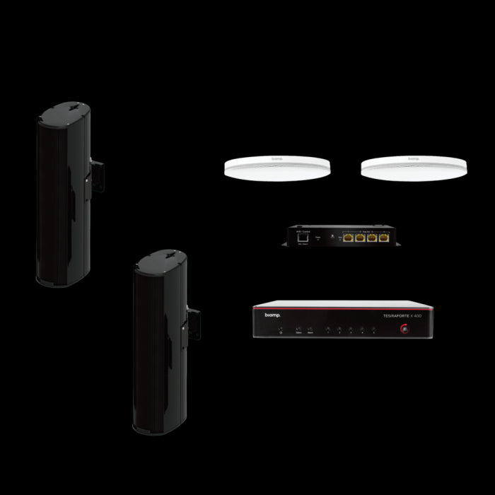 Biamp MRB-L-X400-C-ENT206 Système de conférence audio (Solution complète pour salle de réunion)