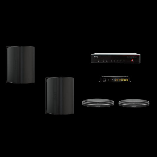 Biamp MRB-L-X400-T-DXS5 Système de conférence audio (Solution complète pour salle de réunion)