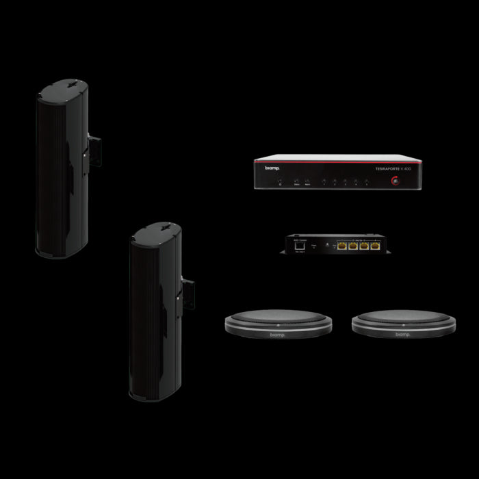 Biamp MRB-L-X400-T-ENT206 Système de conférence audio (Solution complète pour salle de réunion)