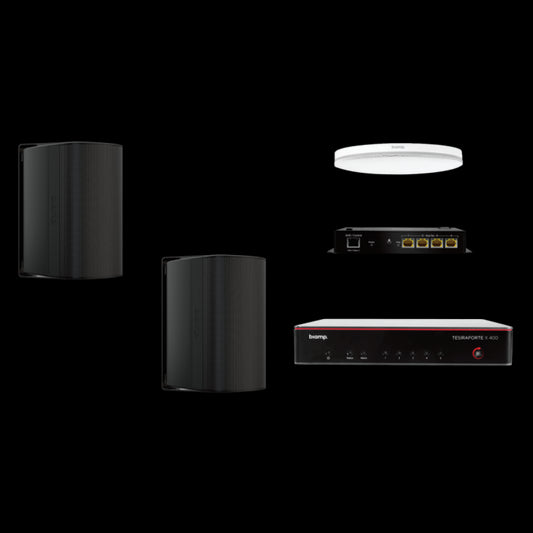 Biamp MRB-M-X400-C-DXS5 Système de conférence audio (Solution complète pour salle de réunion)