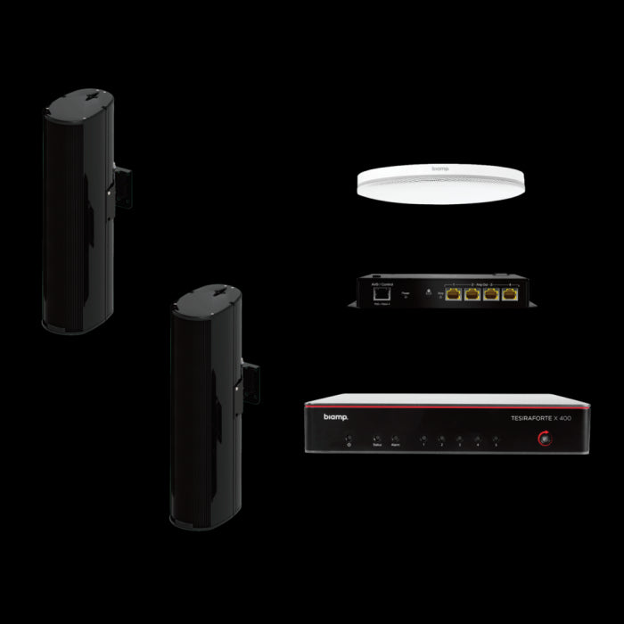 Biamp MRB-M-X400-C-ENT206 Système de conférence audio (Solution complète pour salle de réunion)