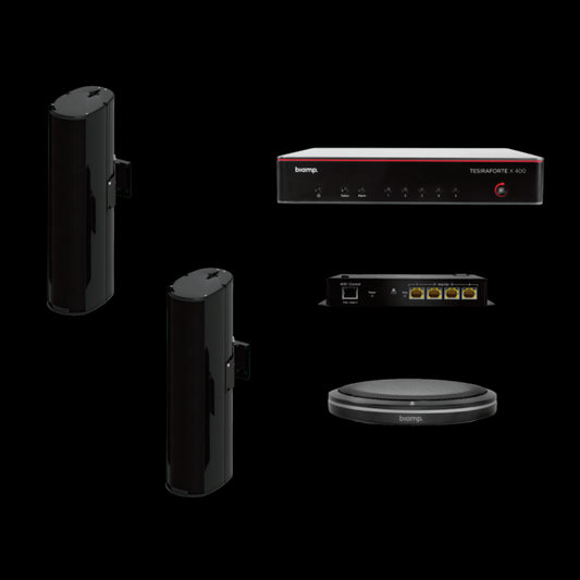 Biamp MRB-M-X400-T-ENT206 Système de conférence audio (Solution complète pour salle de réunion)
