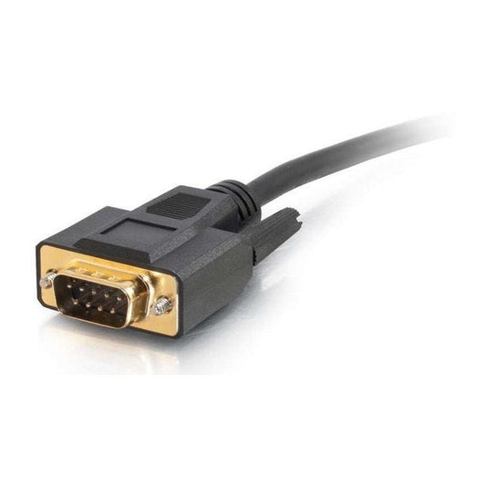 C2G 0.5m DB9 - 3.5mm Câble Adaptateur (Noir)