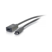 C2G 3ft USB C MaleFemale Cable Extension 10G 3A