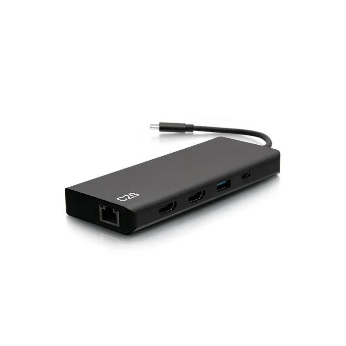 C2G Dual Video Docking w/RJ45 w/No PSU TAA