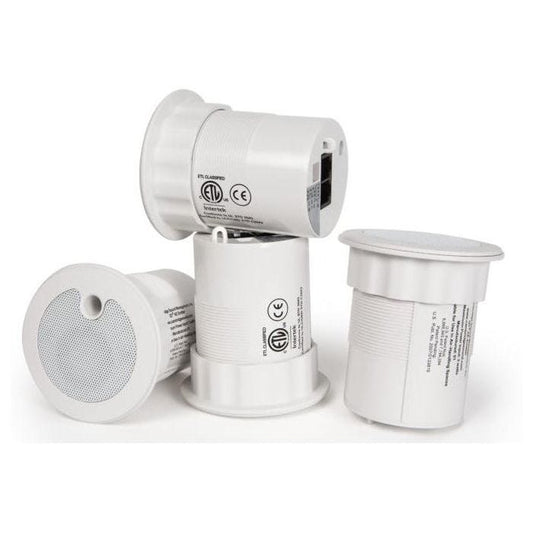 Biamp Cambridge E-P-W-4 Pack de 4 émétteurs actifs, blanc