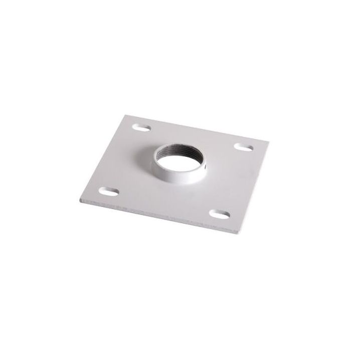 Chief 6x6in Ceiling Plate with 1.5in NPT Opening (White)