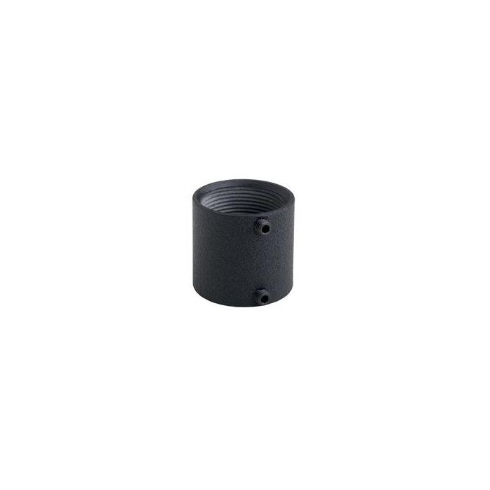 Chief Threaded Pipe Coupler Black