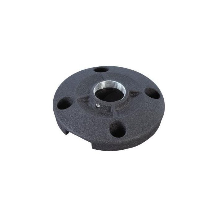 Chief Black cable entry ceiling plate