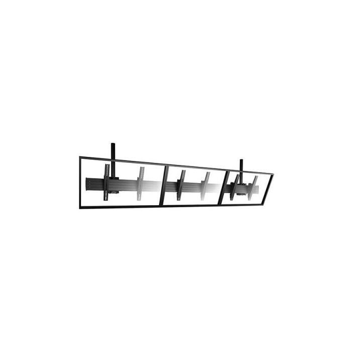 Chief 3x1 Ceiling Mounted Menu Board Black