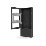 Chief Floor Standing Kiosk Portrait 50in Black