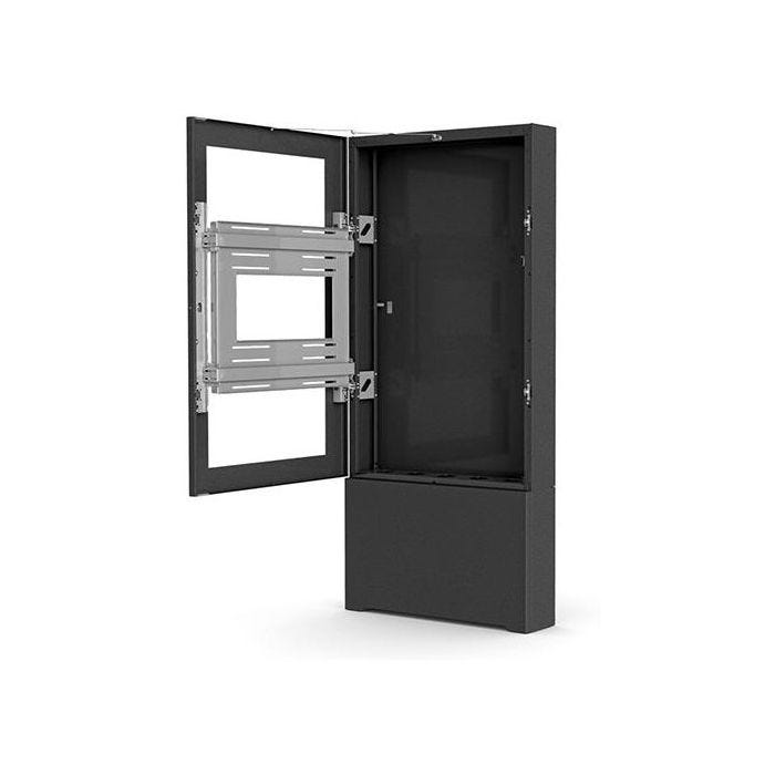 Chief Floor Standing Kiosk Portrait 50in Black