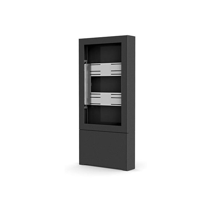 Chief 55in Floor Stand Kiosk Portrait Black