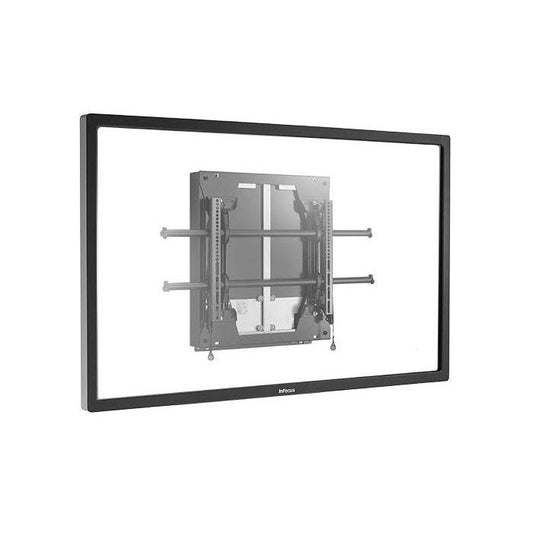 Chief LSD1U montage des affichages de messages Noir