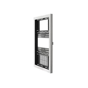 Chief Impact on wall Kiosk 55in Portrait White