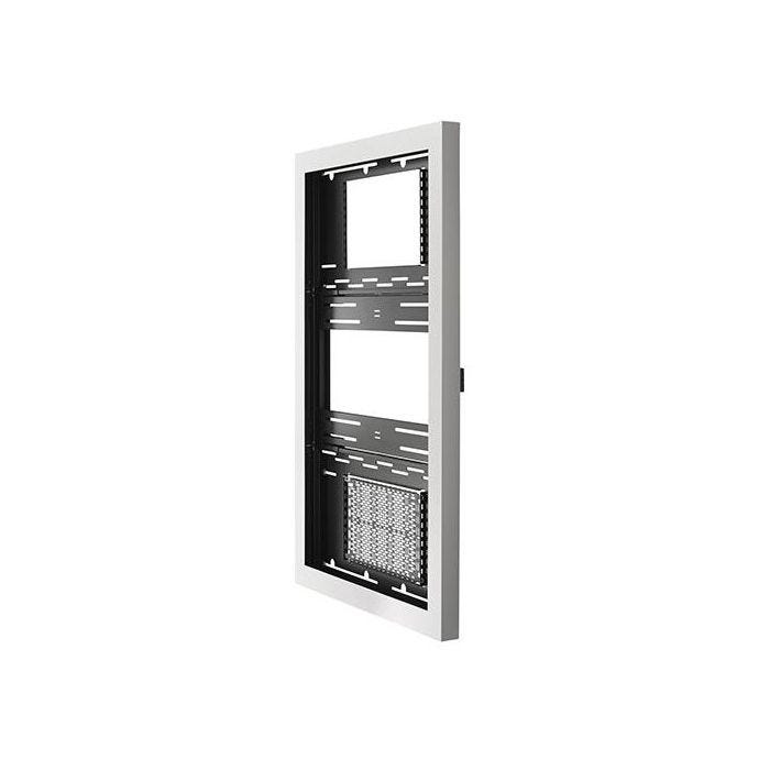 Chief Impact on wall Kiosk 55in Portrait White