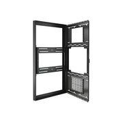 Chief IMPACT ON-WALL KIOSK - 65in PORTRAIT, BLACK