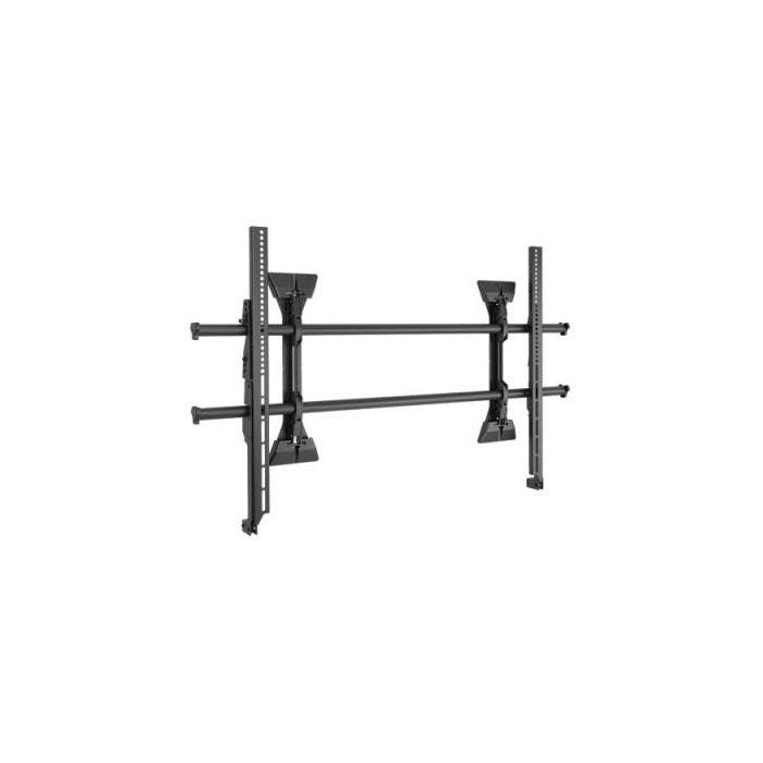Chief 55100in Micro Adj Fixed Wall Mount Black
