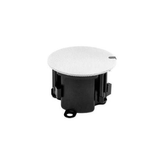 Cloud Electronics CS-C3W Enceinte encastrée HP 3’’ large bande, 16 Watts en 100V, grille à bord fin, blanc