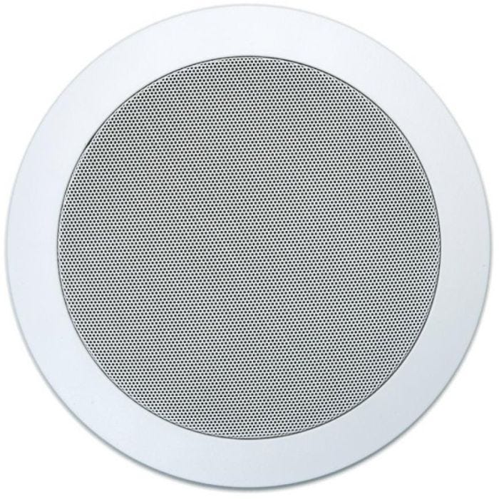 Cloud 5 1/4in 6W/3W or 1.5W Dual Cone Open Back Ceiling Speaker - White