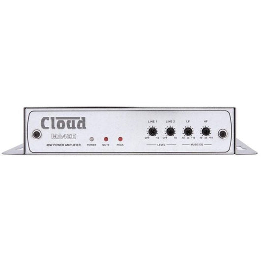 Cloud Electronics MA40E Mini amplificateur mélangeur stéréo 2x20W, avec interface web