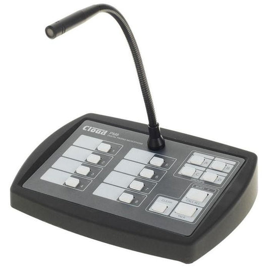 Cloud Electronics PM-8 Microphone d'appel 4 zones