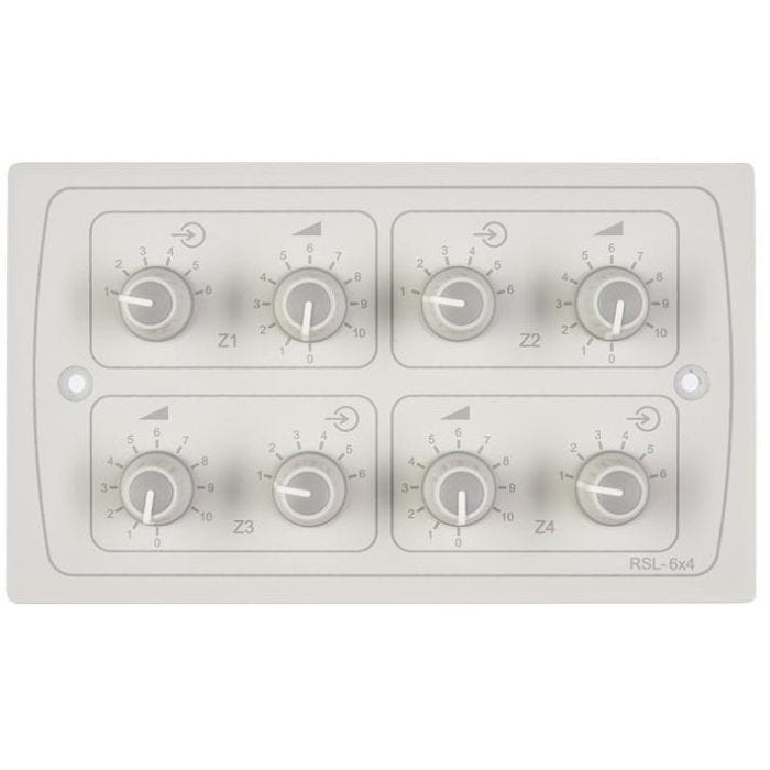 Cloud Electronics RSL-6X4W Platine de gestion de source / volume pour 4 zones (prévoir boite UK double)