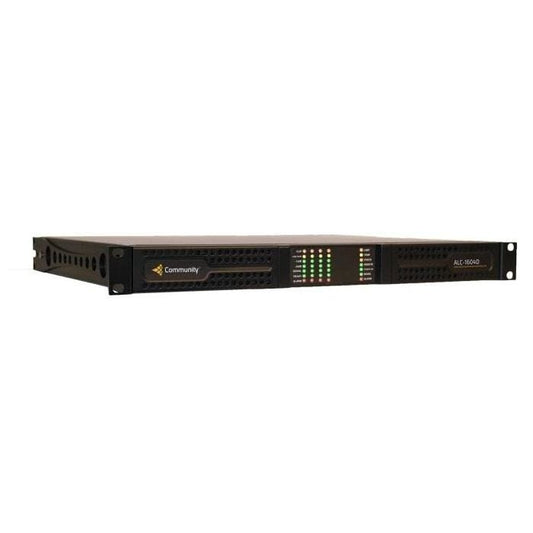 Biamp Community ALC-1604D Amplificateur DSP 4x1600W, avec presets pour enceintes Community, Dante