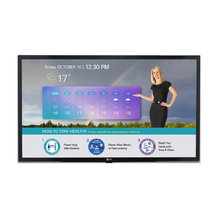 LG - Téléviseur professionnel 32" 32LK662V FHD