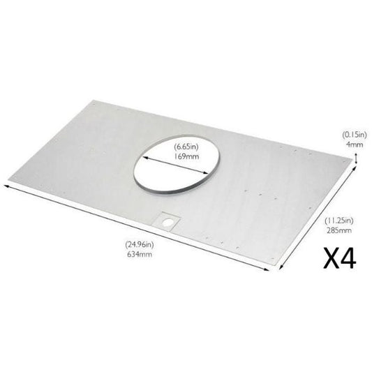 Cloud Electronics CS-4TB-4P Pack de 4 supports Tile Bridge pour enceintes CS-C4