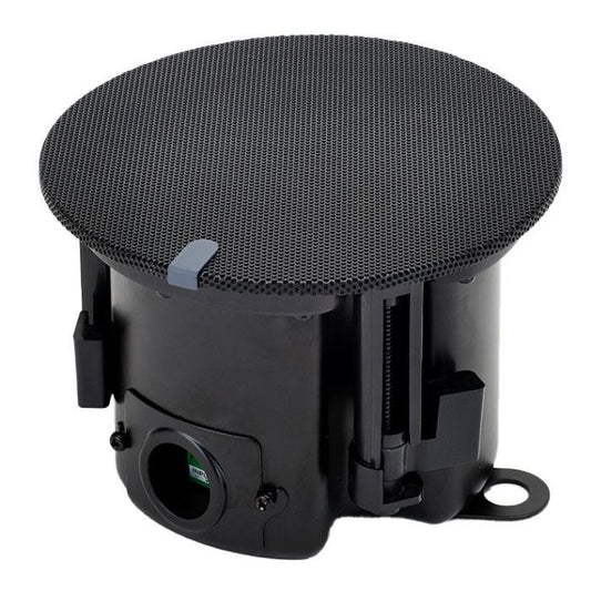 Cloud Electronics CS-C3B Enceinte encastrée HP 3’’ large bande, 16 Watts en 100V, grille à bord fin, noir