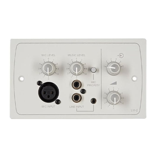 Cloud Electronics LM-2W platine micro + ligne active facility port, blanche (prévoir boite UK double)
