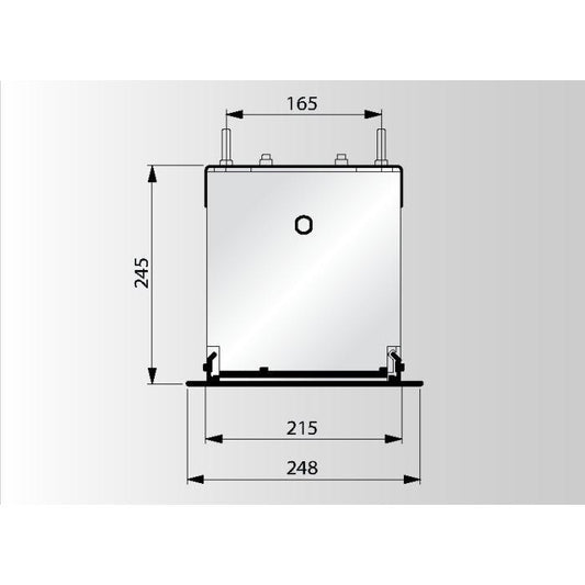 Da-Lite Tensioned Descender Large Electrol écran de projection 5,05 m (199") 16:9