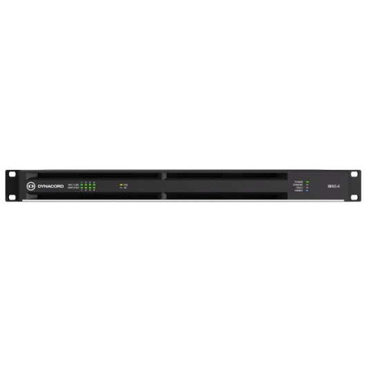 Dynacord IX60:4 Amplificateur avec DSP et Dante, 4ch d'amplification, 6000W Total