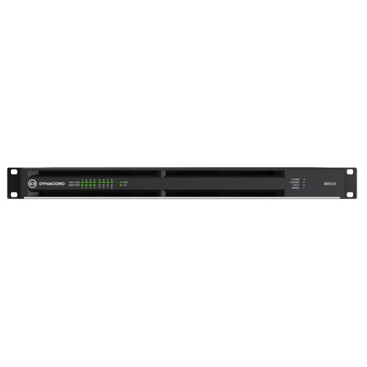 Dynacord IX60:8 Amplificateur avec DSP et Dante, 8ch d'amplification, 6000W Total (4800W en 4Ω)