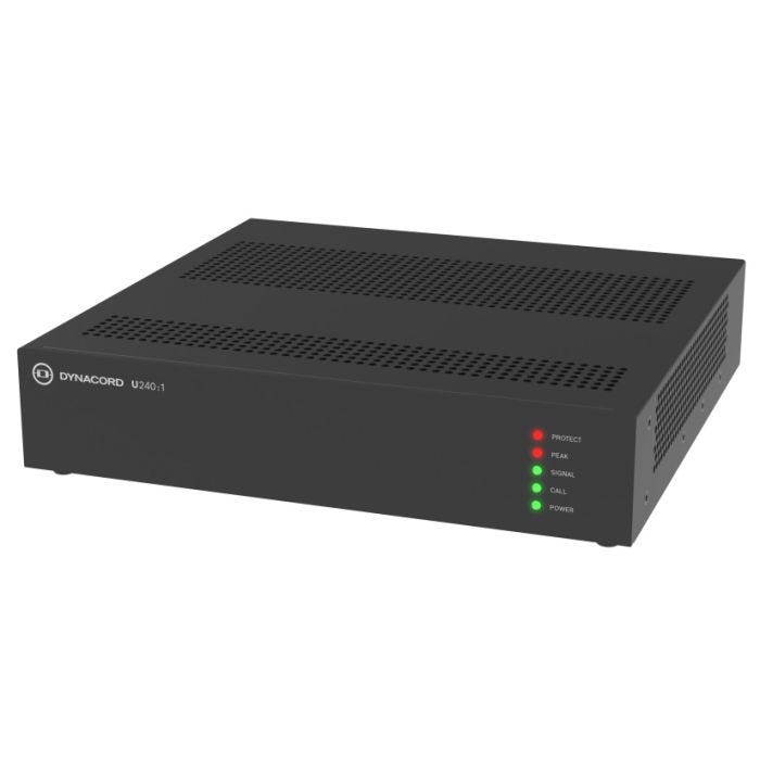 Dynacord 1 channel Power Amplifier, ? 19", Lo-Z / Hi-Z, 240W,