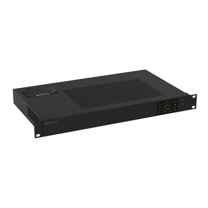 Dynacord 4 channel, 600 W powerTANK amplifier with power sharing, Hi-Z direct drive, ecoRAIL, AutoPowerDown,